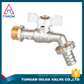 faucet chrome tap bibcock with nicked plated check valve with high quality long alum handle with plating three way manual power